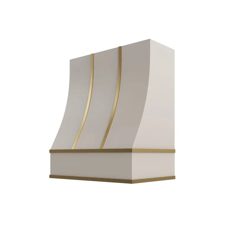 hsbs4848-sloped-hood-with-brass-strapping - SS-HSBS4848