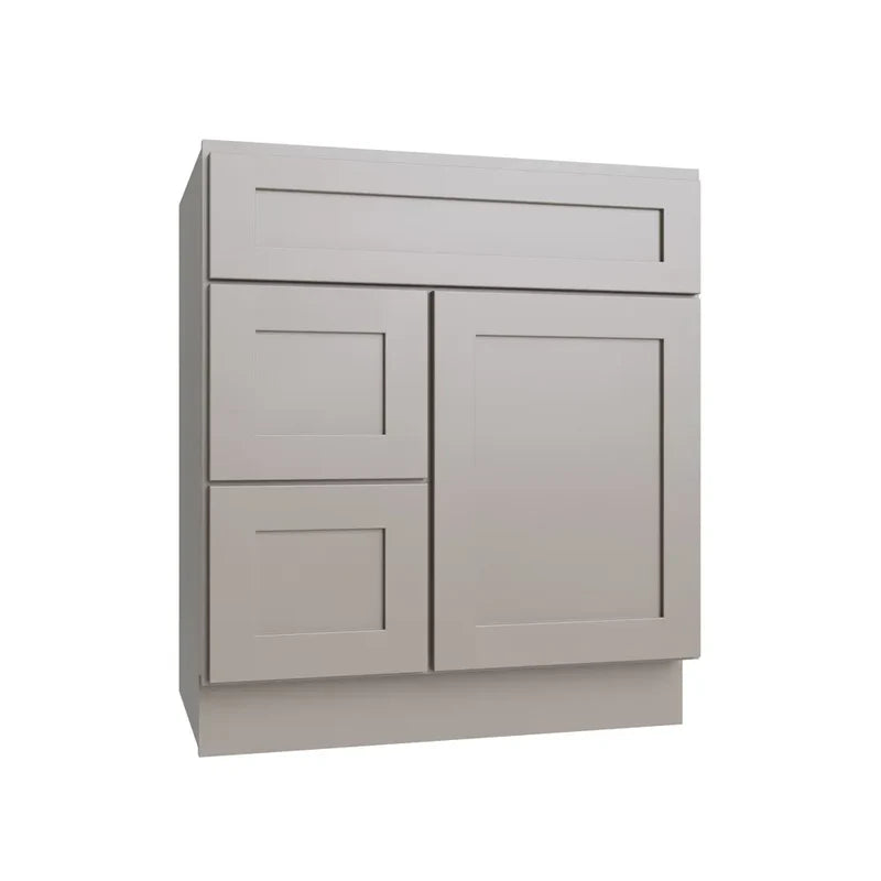 vsbdl30-vanity-sink-base-with-drawer-stack-30-in - SS-VSBDL30