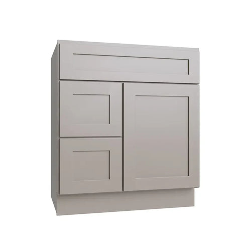 Vanity Sink Base with Drawer Stack - 30 in - VSBDL30 - SS-VSBDL30