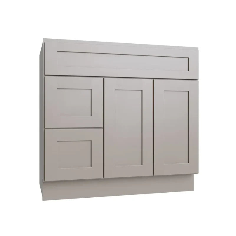 vsbdl36-vanity-sink-base-with-drawer-stack-36-in - SS-VSBDL36