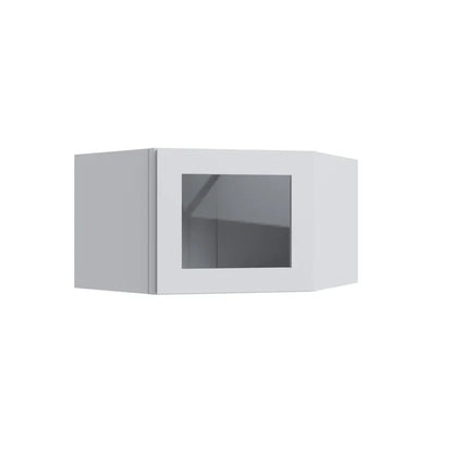 Corner Wall Cabinet with Glass - CWS2415 - SW-CWS2415