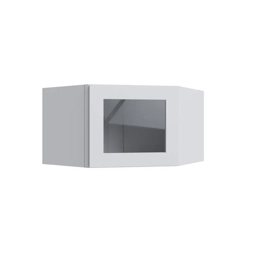 Corner Wall Cabinet with Glass - CWS2415 - SW-CWS2415
