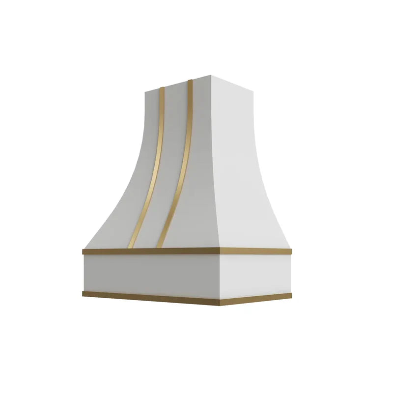 hcbs3636-curved-hood-with-brass-strapping - SW-HCBS3636