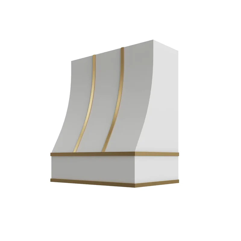 hsbs3636-sloped-hood-with-brass-strapping - SW-HSBS3636
