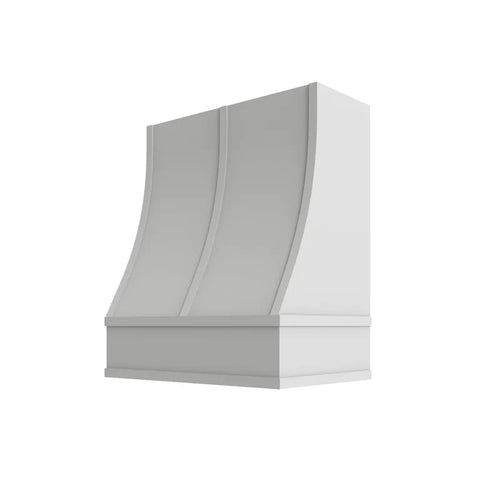 Sloped Hood with Strapping Flat Trim - HSSFT4248 - SW-HSSFT4248