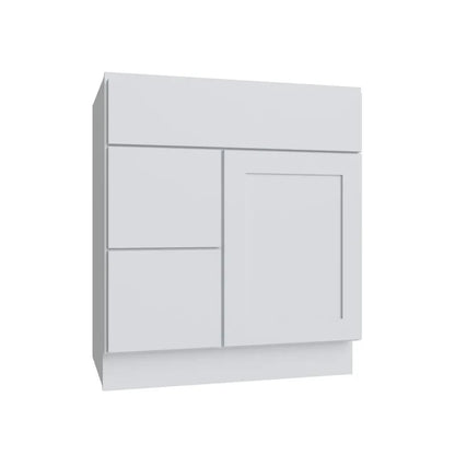 vsbdr30-vanity-sink-base-with-drawer-stack-30-in - SW-VSBDR30-5PC