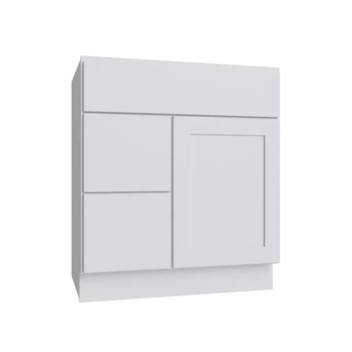 Vanity Sink Base with Drawer Stack - 30 in - VSBDR30 - SW-VSBDR30-5PC