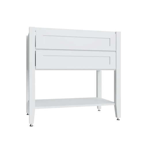 Open Shelf Vanity Sink Base - VSBOS36 - SW-VSBOS36