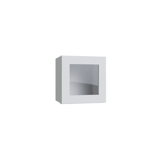 Single Door Wall Cabinet with Glass - WS1215 - SW-WS1215