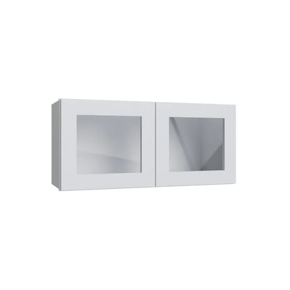 Double Door Wall Cabinet with Glass - WS2715-2 - SW-WS2715-2