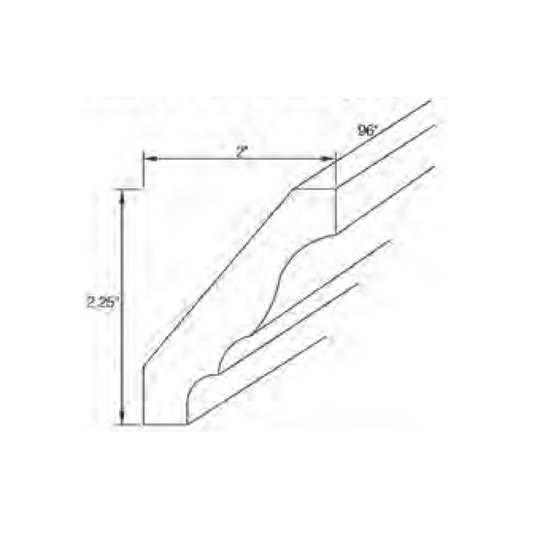 Traditional Crown Molding - CM8 product image