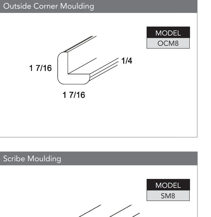 CORNER-PVC - Mouldings collection image