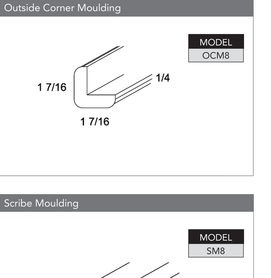 CORNER-PVC - Mouldings collection image